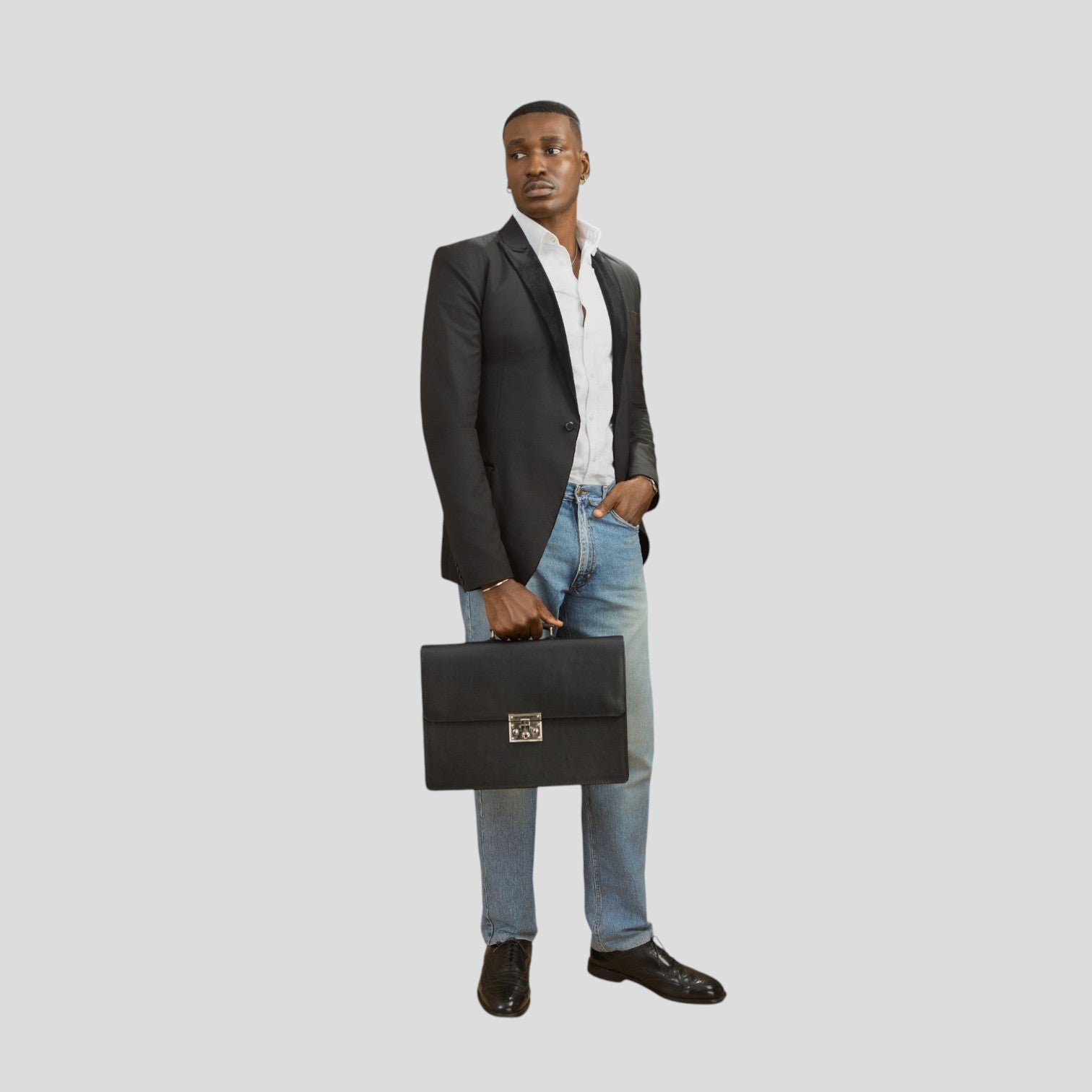 Executive Leather Briefcase